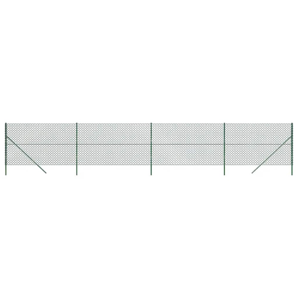 vidaXL Συρματόπλεγμα Περίφραξης Πράσινο 1,4 x 10 μ.