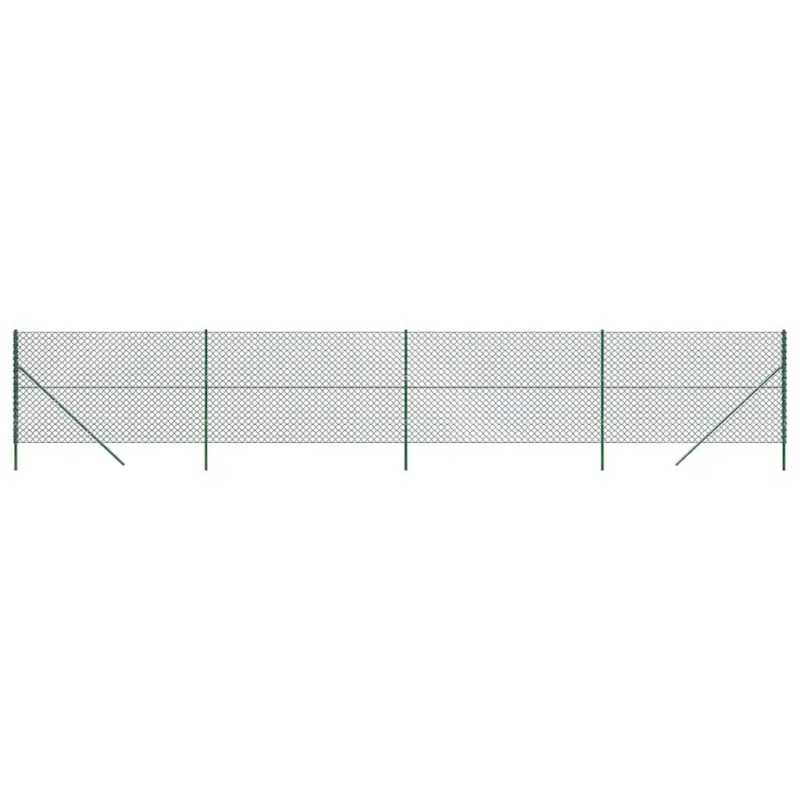 vidaXL Συρματόπλεγμα Περίφραξης Πράσινο 1,4 x 10 μ.