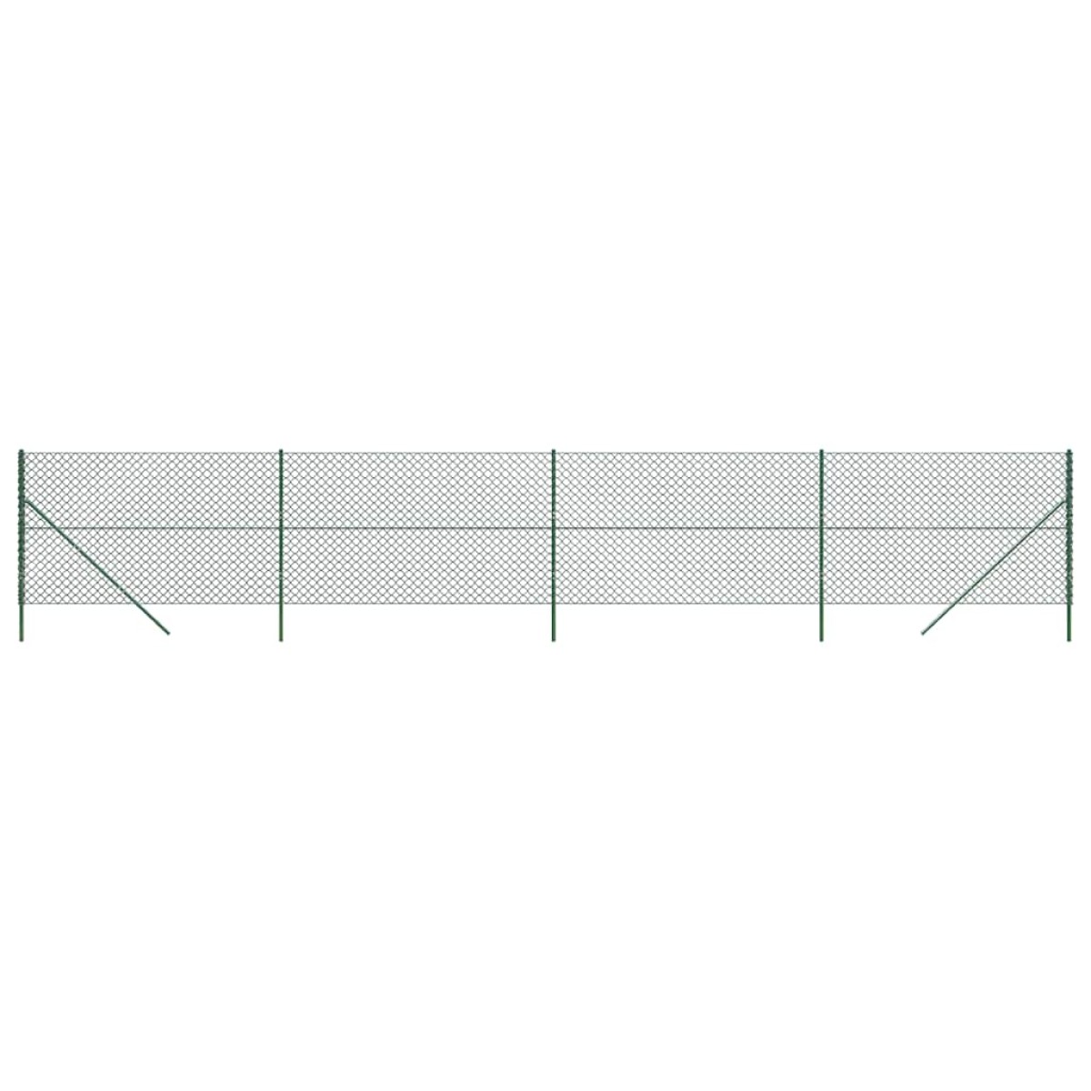 vidaXL Συρματόπλεγμα Περίφραξης Πράσινο 1,6 x 10 μ.