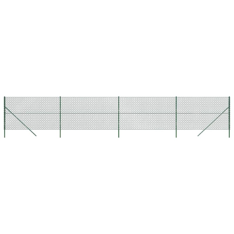 vidaXL Συρματόπλεγμα Περίφραξης Πράσινο 1,6 x 10 μ.