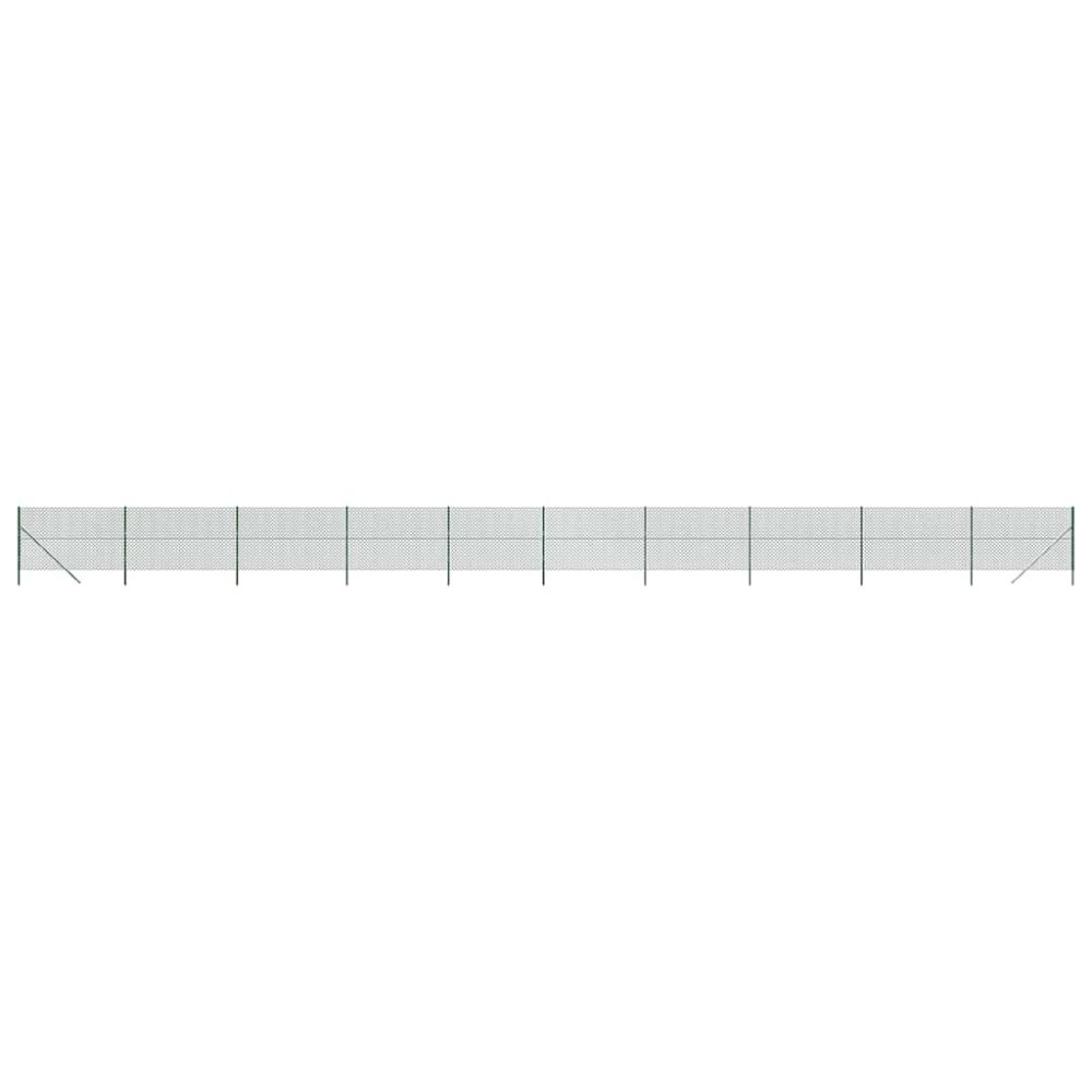 vidaXL Συρματόπλεγμα Περίφραξης Πράσινο 1,6 x 25 μ.