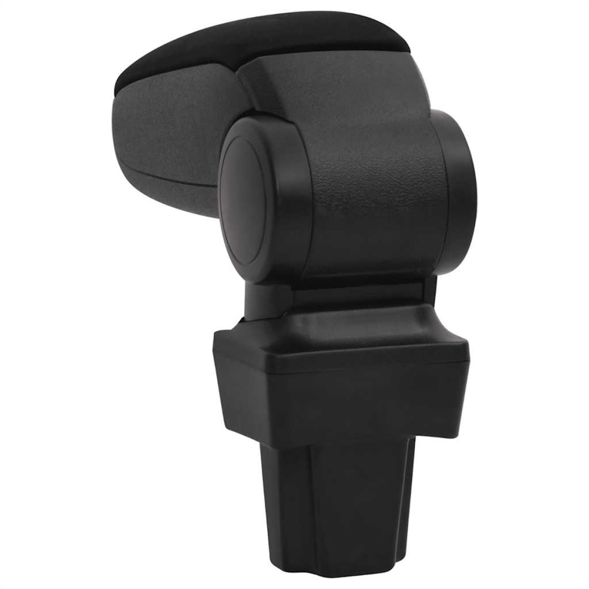 vidaXL Τεμπέλης Αυτοκινήτου Μαύρος 11,5 x 32 x (30-50) εκ. από ABS