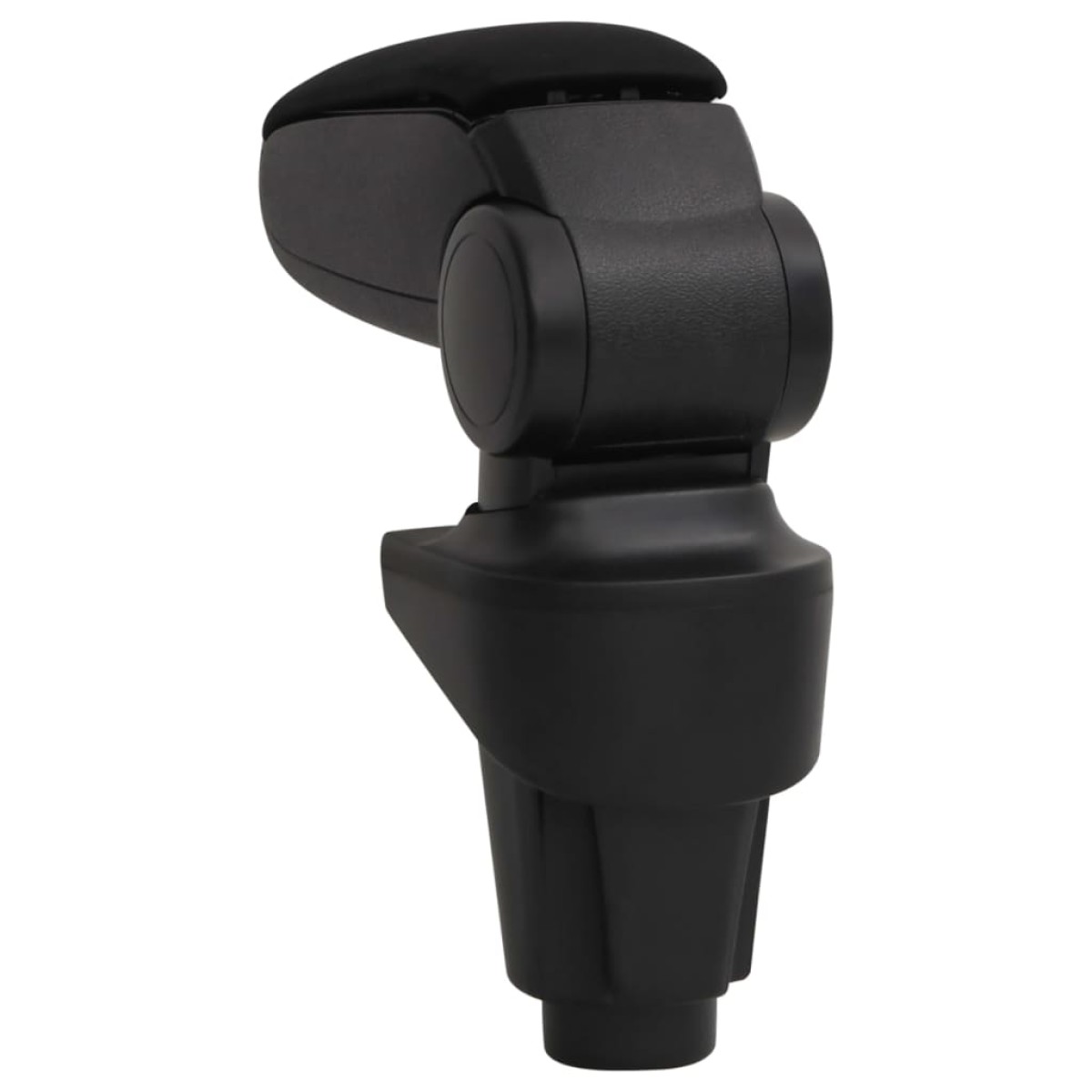 vidaXL Τεμπέλης Αυτοκινήτου Μαύρος 14 x 35 x (37-53) εκ. από ABS