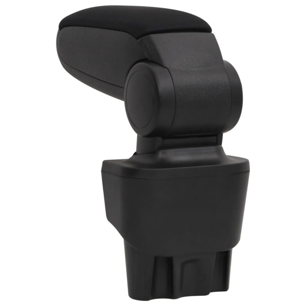 vidaXL Τεμπέλης Αυτοκινήτου Μαύρος 17 x 32 x (35,5-52) εκ. από ABS