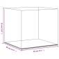 vidaXL Κουτί Βιτρίνα Διάφανο 40 x 36 x 35 εκ. Ακρυλικό