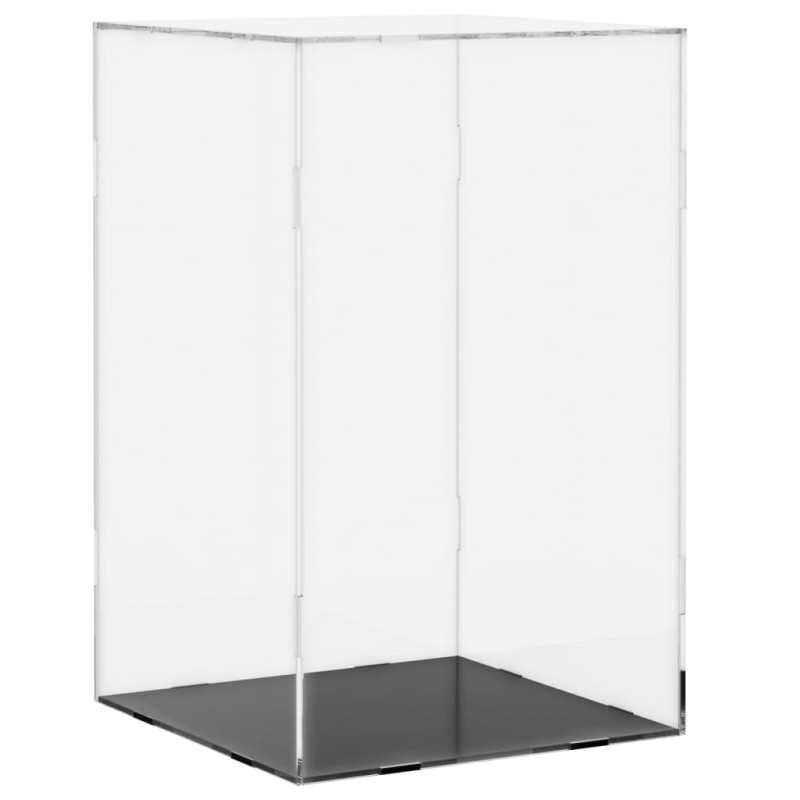 vidaXL Κουτί Βιτρίνας Διαφανές Ακρυλικό 14x14x22 εκ.