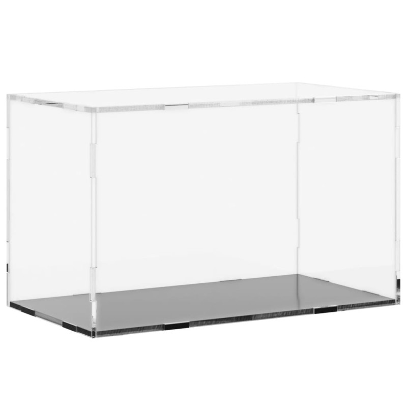 vidaXL Κουτί Βιτρίνας Διαφανές Ακρυλικό 31x17x19 εκ.