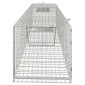vidaXL Παγίδα Ζώων 64,5 x 25 x 26,5 εκ. από Γαλβανισμένο Χάλυβα