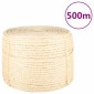 vidaXL Σχοινί 10 χιλ. 500 μ. από 100% Σιζάλ