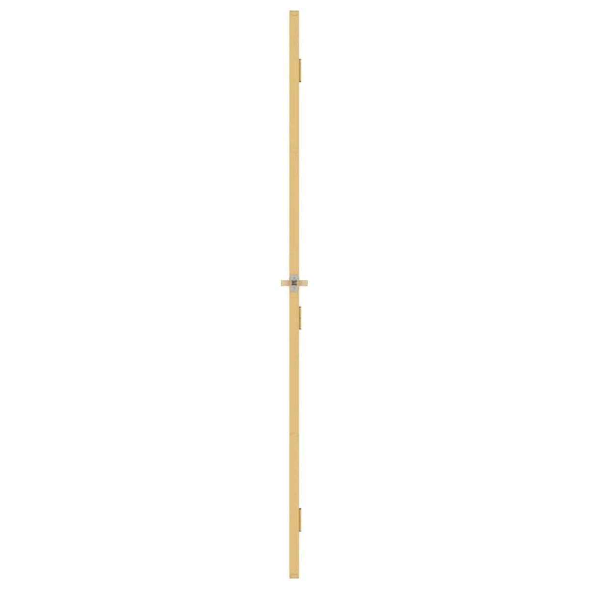 vidaXL Εσωτερική Πόρτα Χρυσή 83 x 201,5 εκ. Ψημένο Γυαλί & Αλουμίνιο