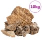 vidaXL Πέτρες Dragon Stones Καφέ 10 κιλά 5-30 εκ.