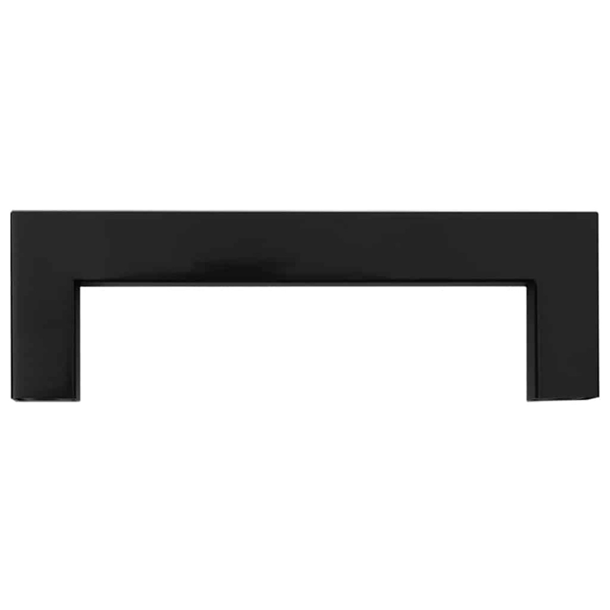 vidaXL Λαβές Ντουλαπιών 10 τεμ. Μαύρες 96 χιλ. από Ανοξείδωτο Ατσάλι