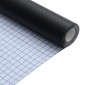 vidaXL Αυτοκόλλητο Επίπλων Ματ Μαύρο 90 x 500 εκ. από PVC