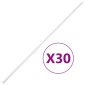 vidaXL Κανάλι Καλωδίων 15 x 10 χιλ. 30 μ. από PVC