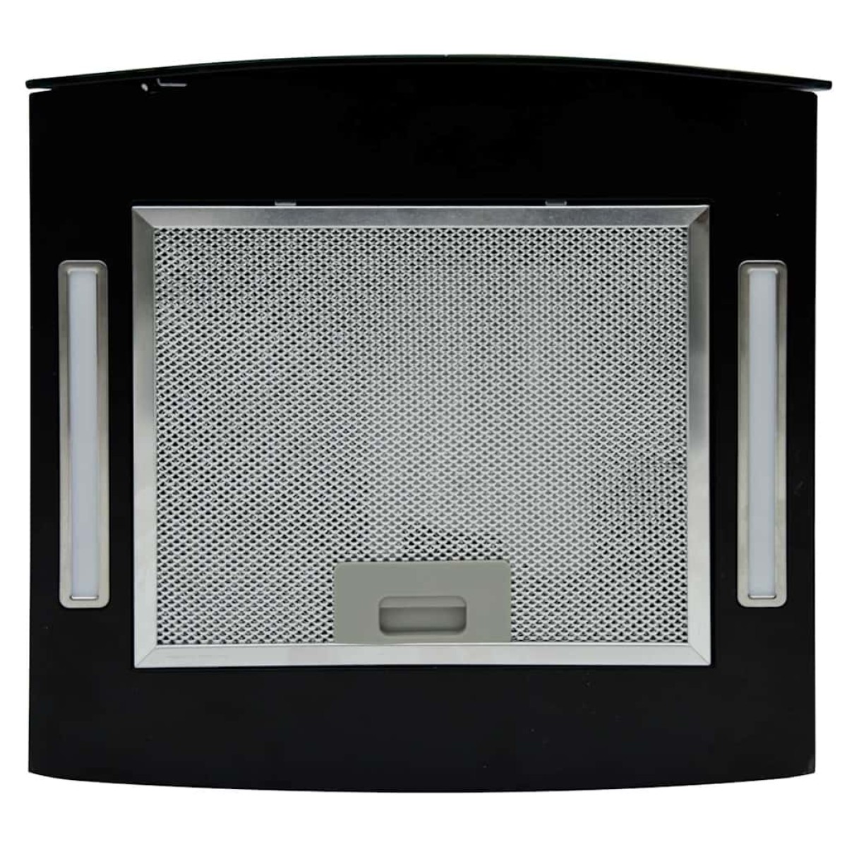 vidaXL Απορροφητήρας Νησίδα με Αισθητήρα Αφής LCD από Ψημένο Γυαλί