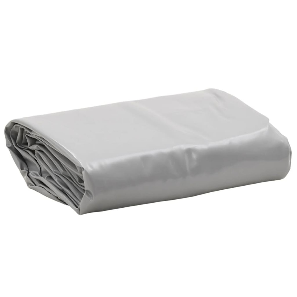 vidaXL Μουσαμάς Γκρι 5 x 5 μ. 600 γρ./μ²