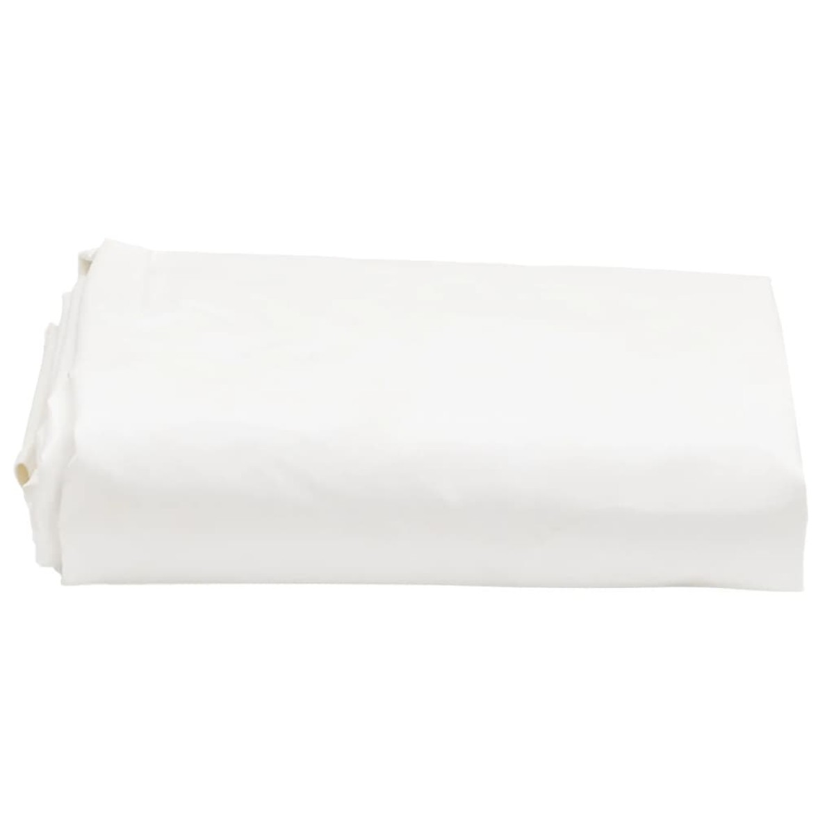 vidaXL Μουσαμάς Λευκός 1 x 2,5 μ. 650 γρ./μ²