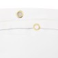 vidaXL Μουσαμάς Λευκός 1,5 x 2 μ. 650 γρ./μ²