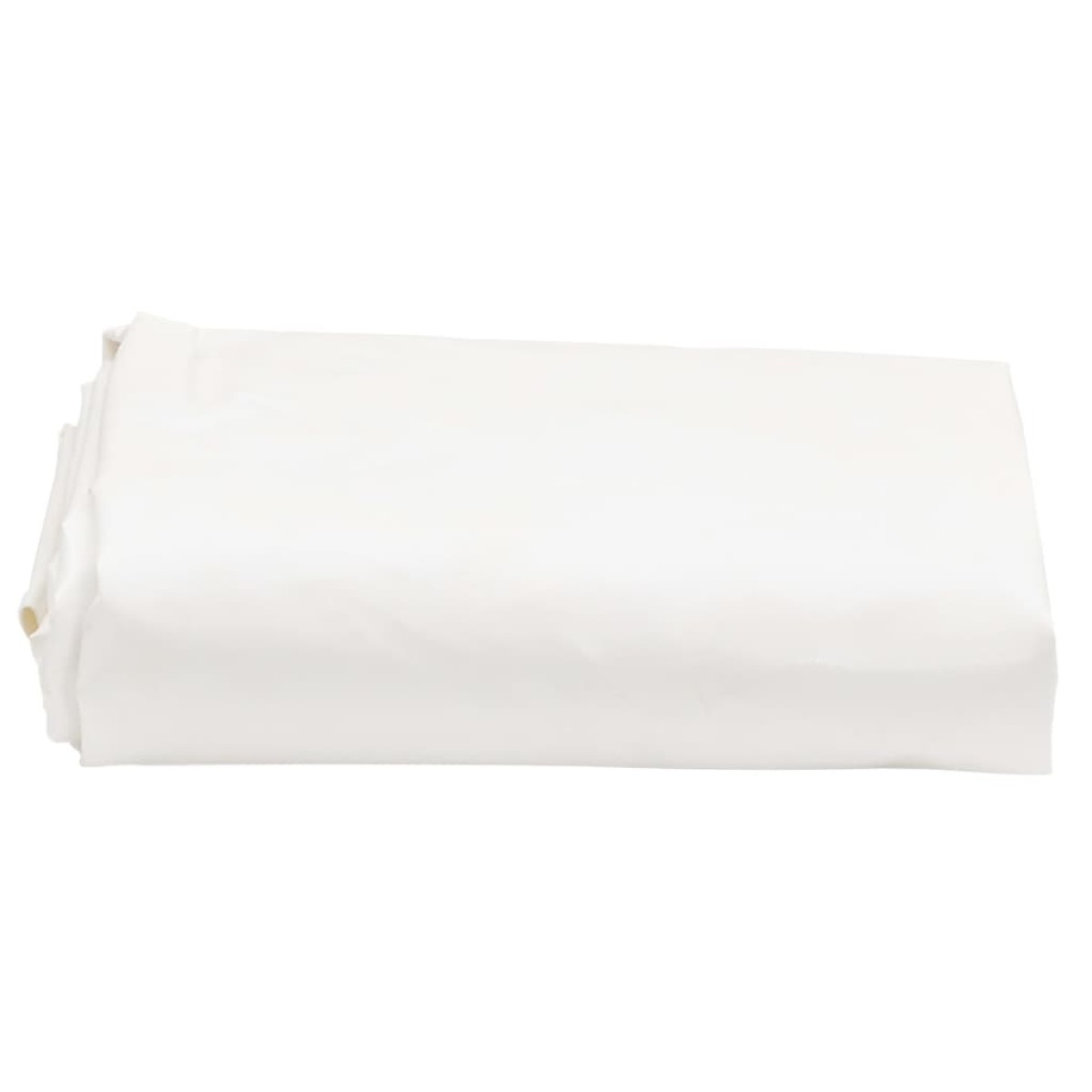vidaXL Μουσαμάς Λευκός 2,5x4,5 μ. 600 γρ./μ²