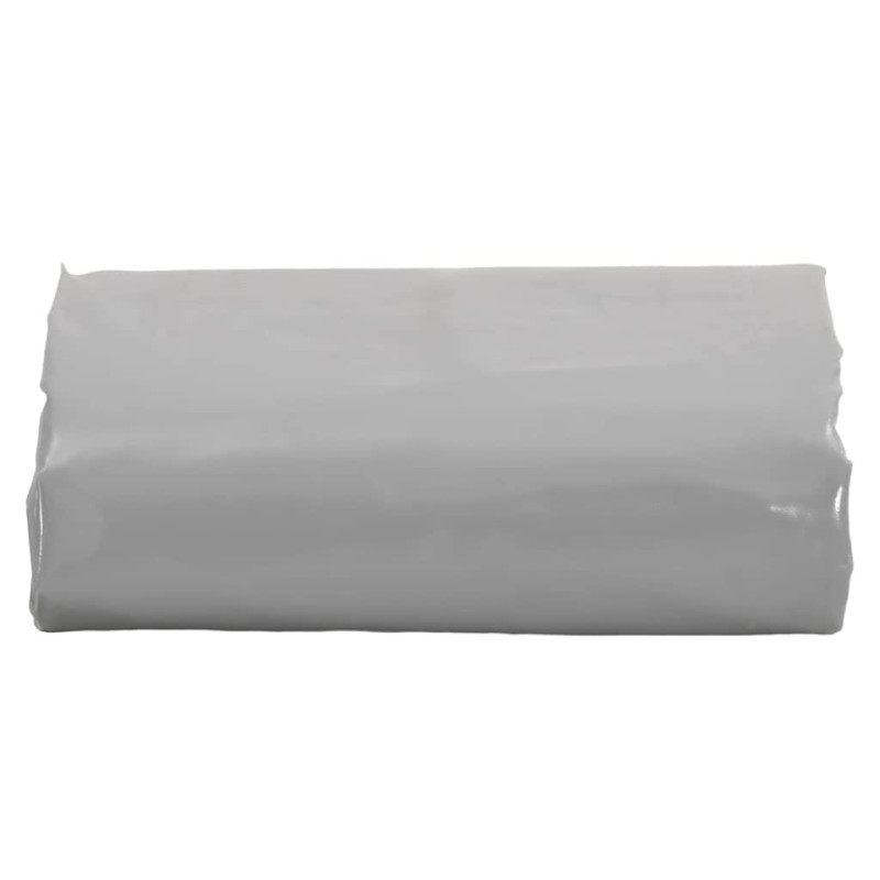 vidaXL Μουσαμάς Γκρι 3 x 4 μ. 650 γρ./μ²