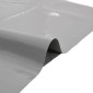 vidaXL Μουσαμάς Γκρι 3 x 4 μ. 600 γρ./μ²