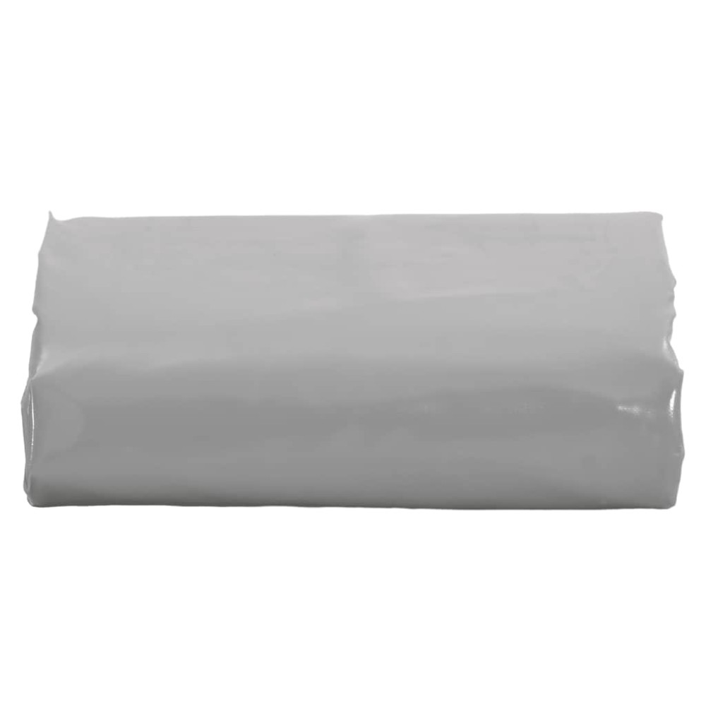 vidaXL Μουσαμάς Γκρι 5 x 5 μ. 650 γρ./μ²