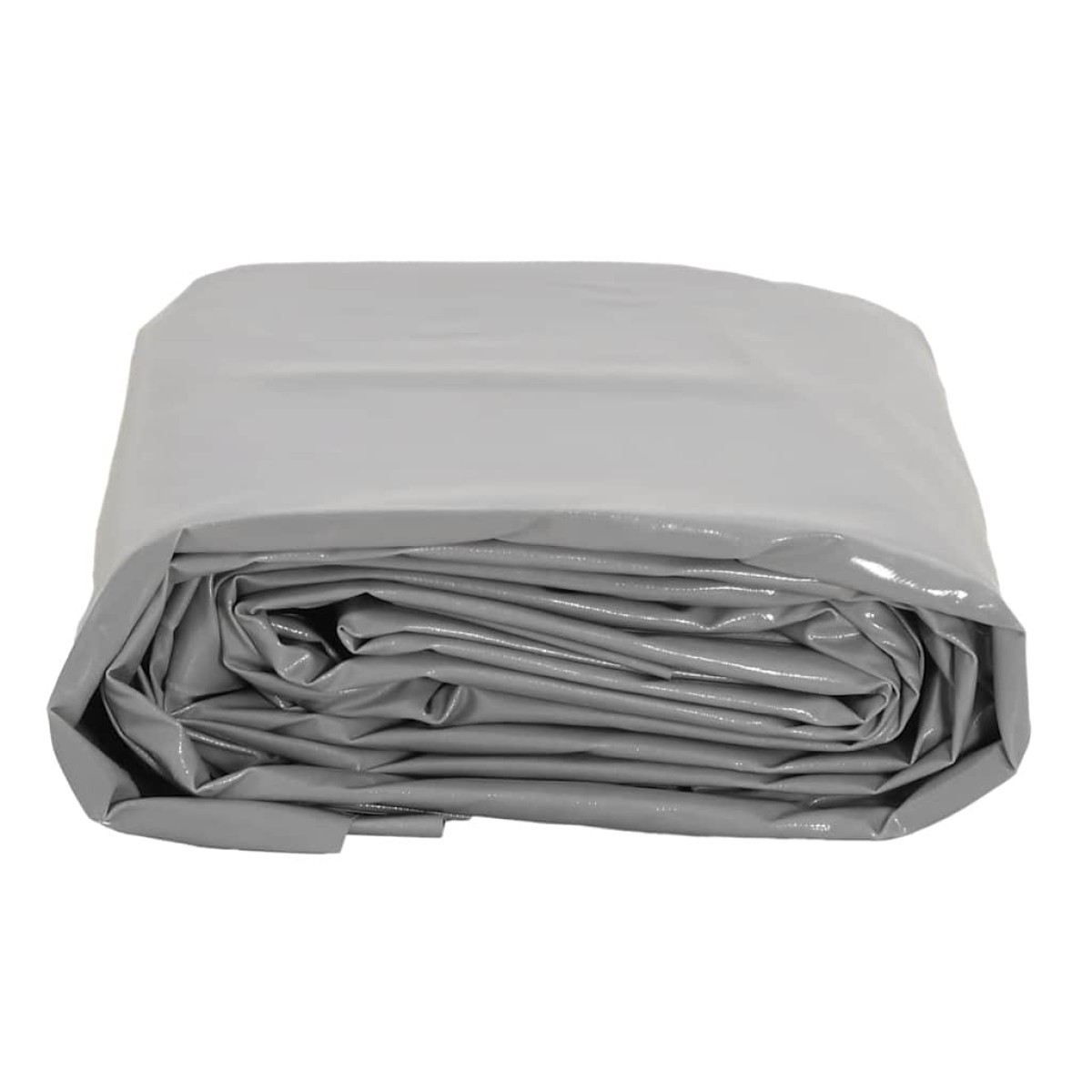 vidaXL Μουσαμάς Γκρι 5 x 5 μ. 600 γρ./μ²