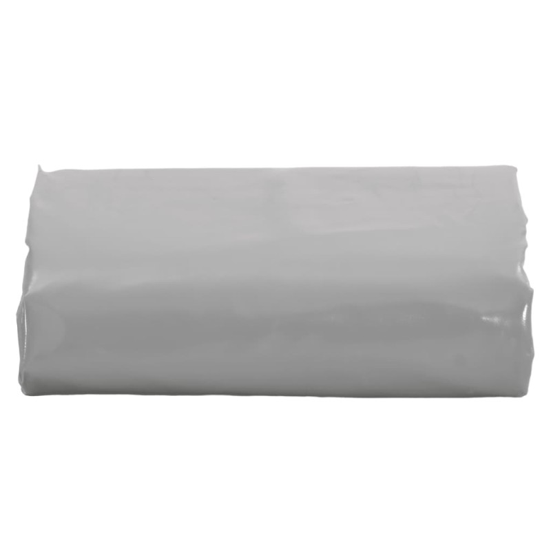 vidaXL Μουσαμάς Γκρι 5 x 6 μ. 650 γρ./μ²
