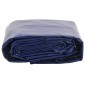 vidaXL Μουσαμάς Μπλε 3 x 6 μ. 650 γρ./μ²