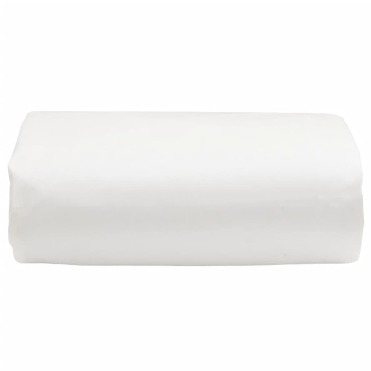vidaXL Μουσαμάς Λευκός 3 x 3 μ. 650 γρ./μ²