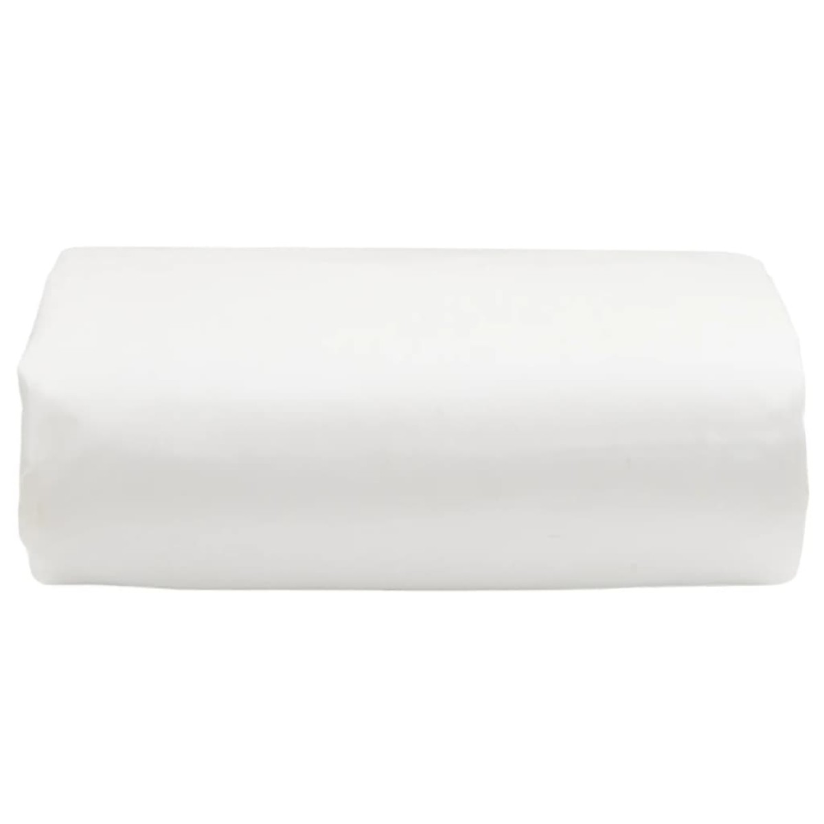 vidaXL Μουσαμάς Λευκός 5 x 8 μ. 600 γρ./μ²