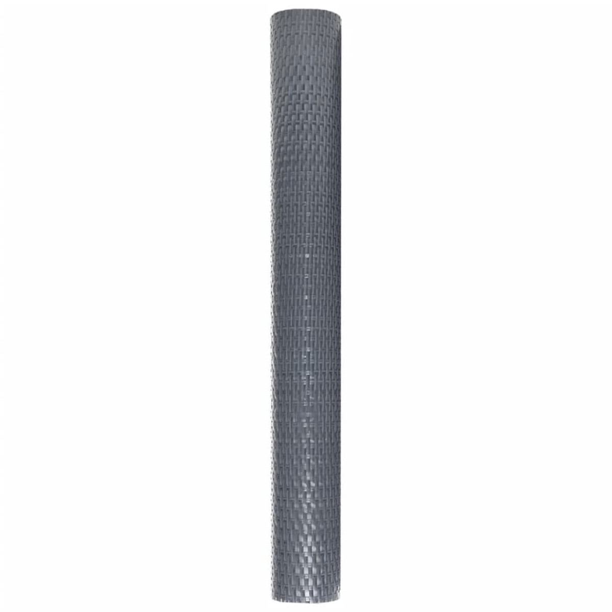 vidaXL Διαχωριστικό Βεράντας Ανθρακί 400 x 90 εκ. από Συνθετικό Ρατάν