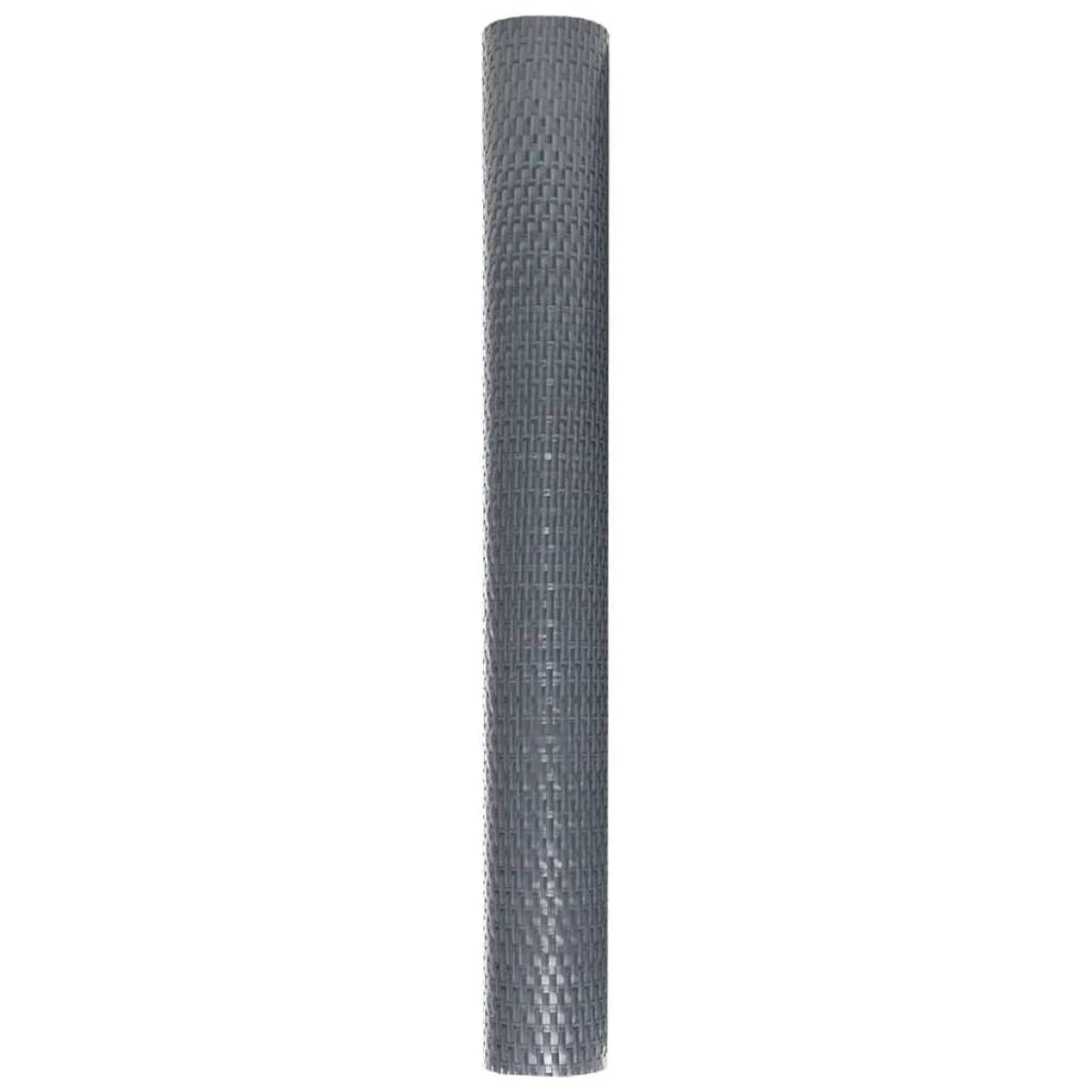 vidaXL Διαχωριστικό Βεράντας Ανθρακί 500 x 90 εκ. από Συνθετικό Ρατάν