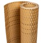 vidaXL Διαχωριστικό Βεράντας Ανοιχτό Καφέ 300x80 εκ. Συνθετικό Ρατάν