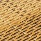 vidaXL Διαχωριστικό Βεράντας Ανοιχτό Καφέ 400x80 εκ. Συνθετικό Ρατάν