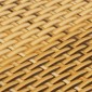 vidaXL Διαχωριστικό Βεράντας Ανοιχτό Καφέ 500x100 εκ. Συνθετικό Ρατάν