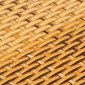 vidaXL Διαχωριστικό Βεράντας Ανοιχτό Καφέ 1000x90 εκ. Συνθετικό Ρατάν