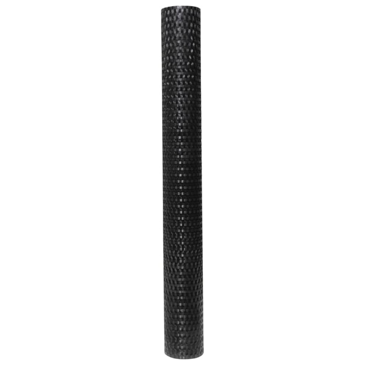 vidaXL Διαχωριστικό Βεράντας Μαύρο 400 x 80 εκ. από Συνθετικό Ρατάν