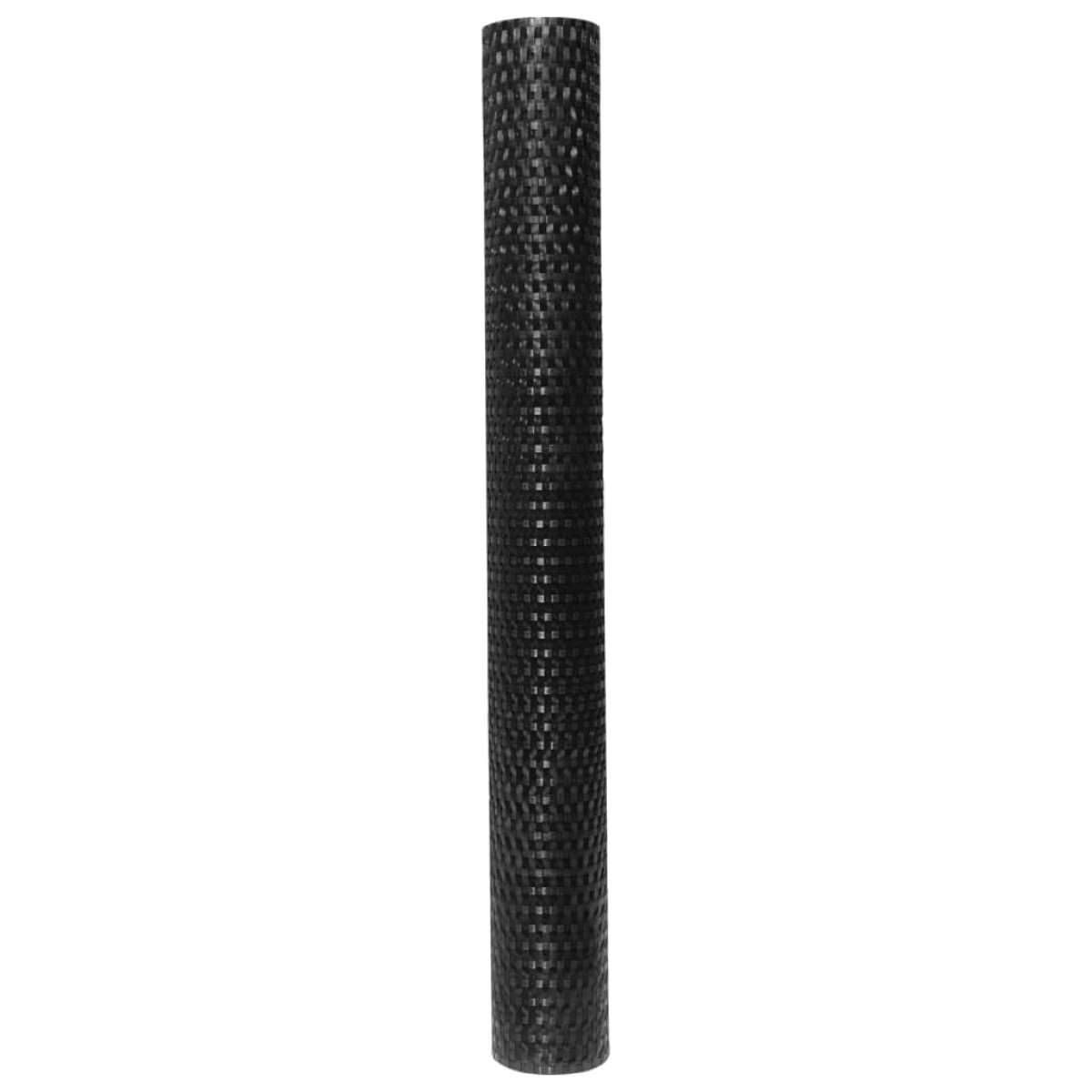 vidaXL Διαχωριστικό Βεράντας Μαύρο 400 x 100 εκ. από Συνθετικό Ρατάν