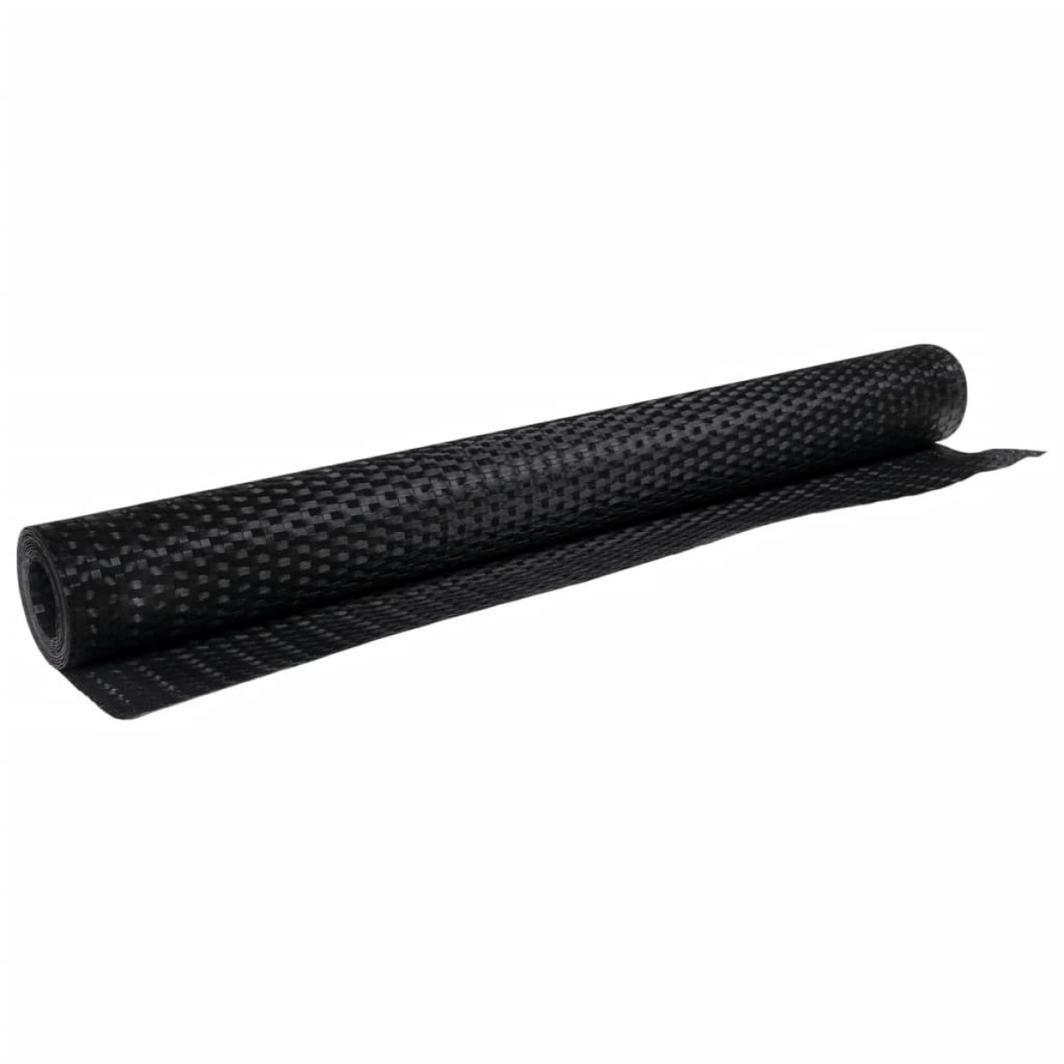 vidaXL Διαχωριστικό Βεράντας Μαύρο 400 x 100 εκ. από Συνθετικό Ρατάν