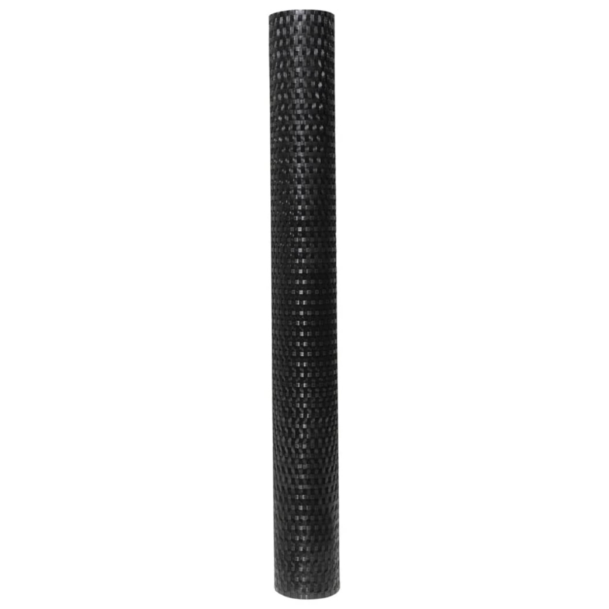 vidaXL Διαχωριστικό Βεράντας Μαύρο 500 x 90 εκ. από Συνθετικό Ρατάν