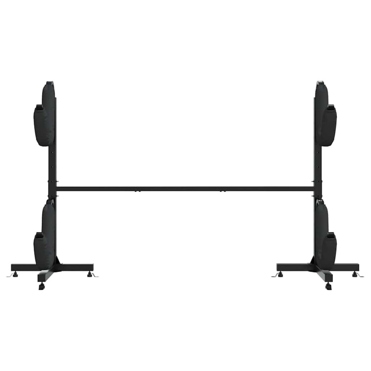 vidaXL Ράφι Αποθήκευσης Καγιάκ για 2 Καγιάκ 250x57x127,5 εκ. Ατσάλι