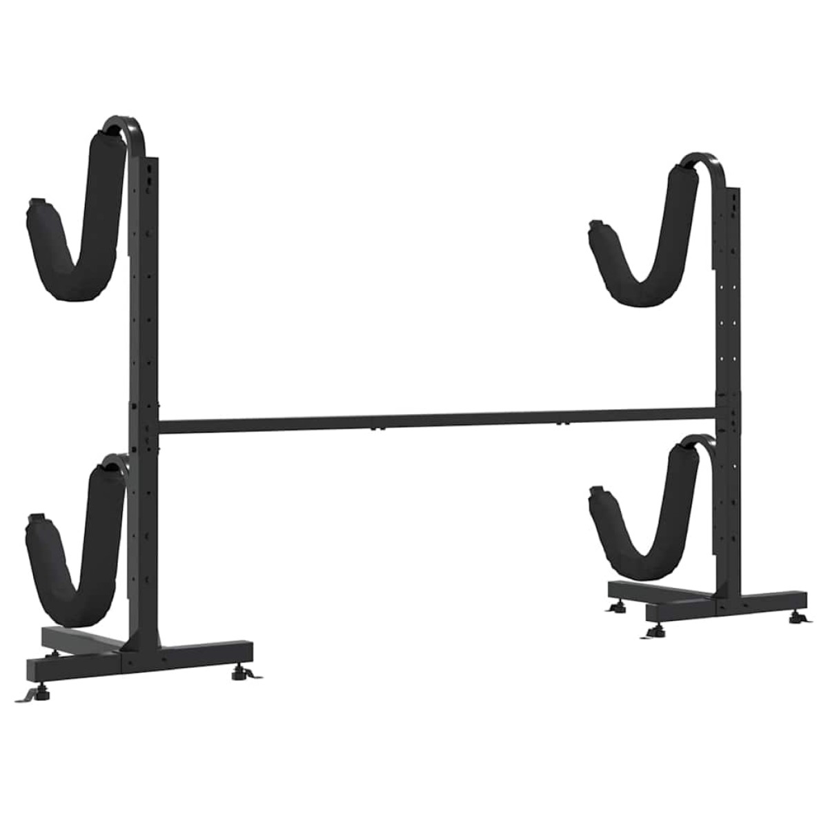 vidaXL Ράφι Αποθήκευσης Καγιάκ για 2 Καγιάκ 250x57x127,5 εκ. Ατσάλι