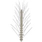 vidaXL Απωθητικές Ακίδες Περιστεριών 4 Σειρών Σετ των 6 3 μ. Πλαστικές