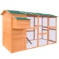 vidaXL Κοτέτσι 295 x 163 x 170 εκ. Ξύλινο