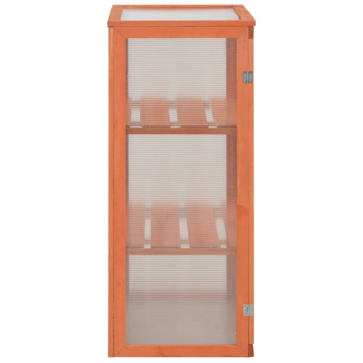 vidaXL Θερμοκήπιο 75 x 47 x 109 εκ. Ξύλινο