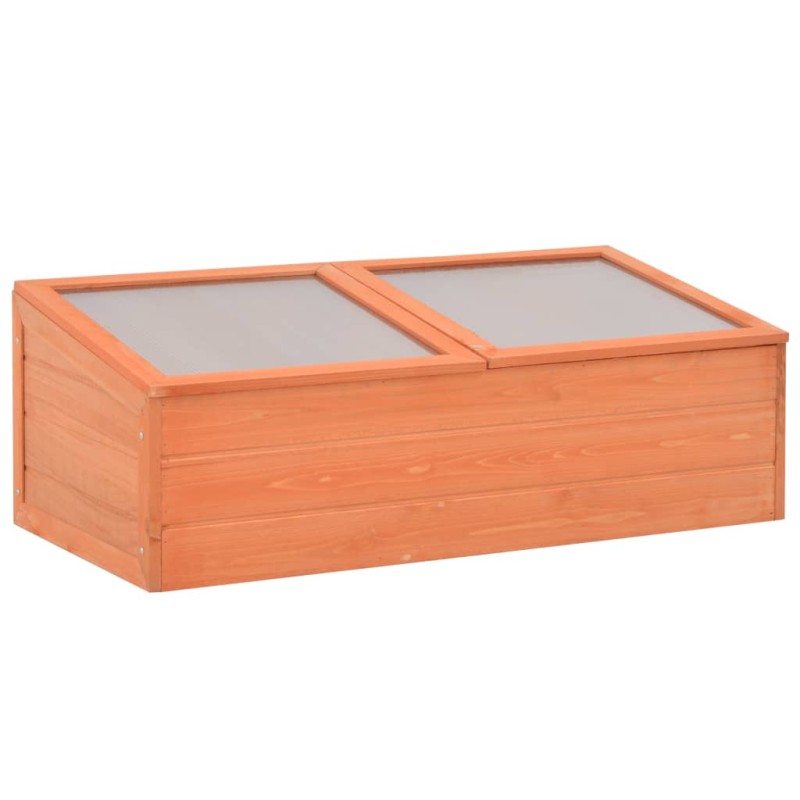 vidaXL Θερμοκήπιο 100x50x34 εκ. Ξύλινο