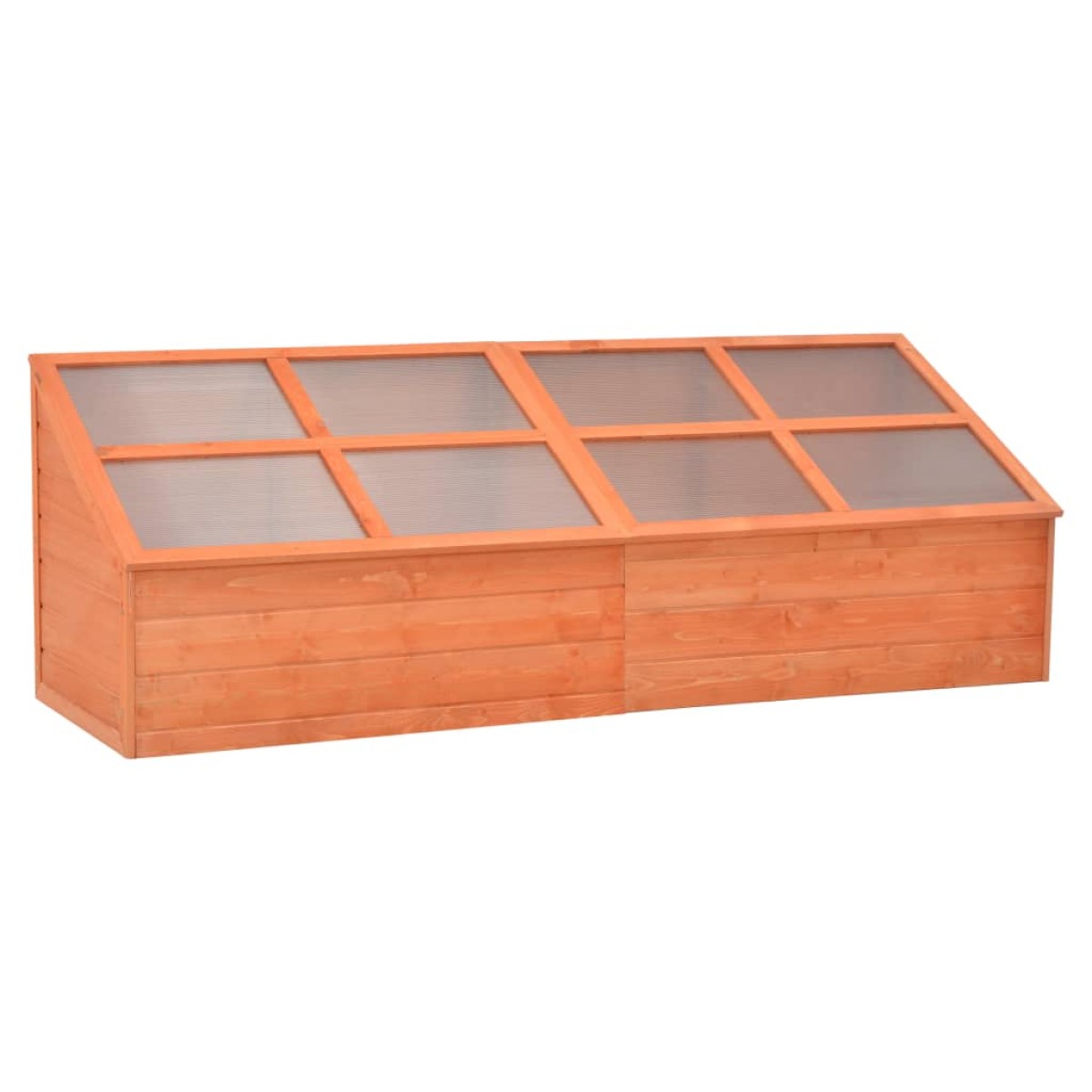 vidaXL Θερμοκήπιο 180 x 57 x 62 εκ. Ξύλινο