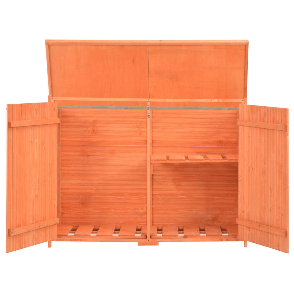 vidaXL Αποθήκη Κήπου 120 x 50 x 91 εκ. Ξύλινη