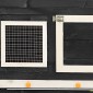 vidaXL Κλουβί Κουνελιών Γκρι/Λευκό 140x63x120 εκ. Μασίφ Ξύλο Ελάτης